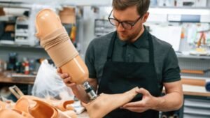 Prosthetic lubricant helping amputee improve prosthetic limb comfort and mobility
