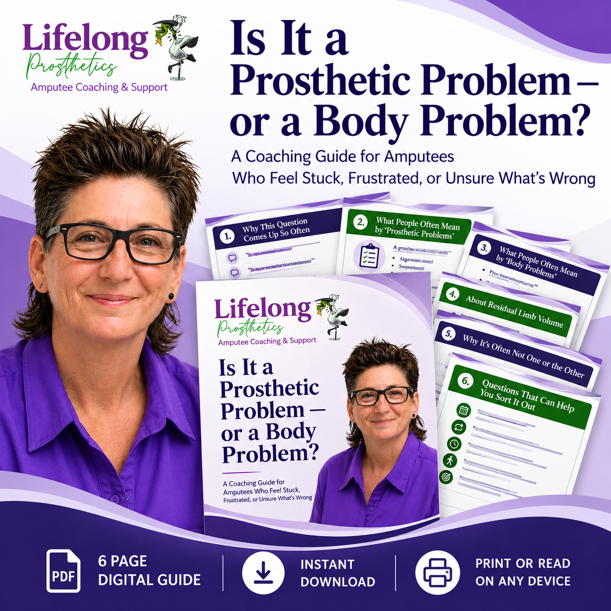 Prosthetic Fit Problems? A Practical Guide for Amputees.