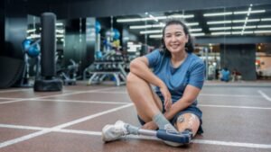 Healthy lifestyle for amputees